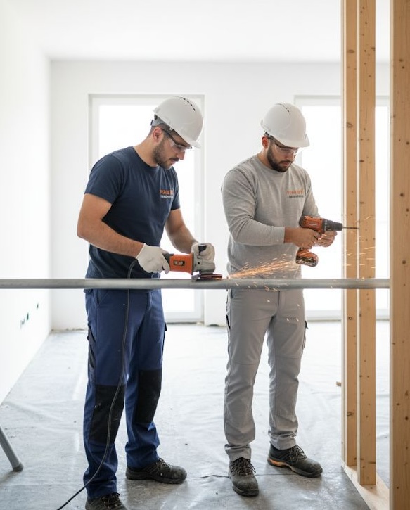 Hausmeisterservice in Aktion